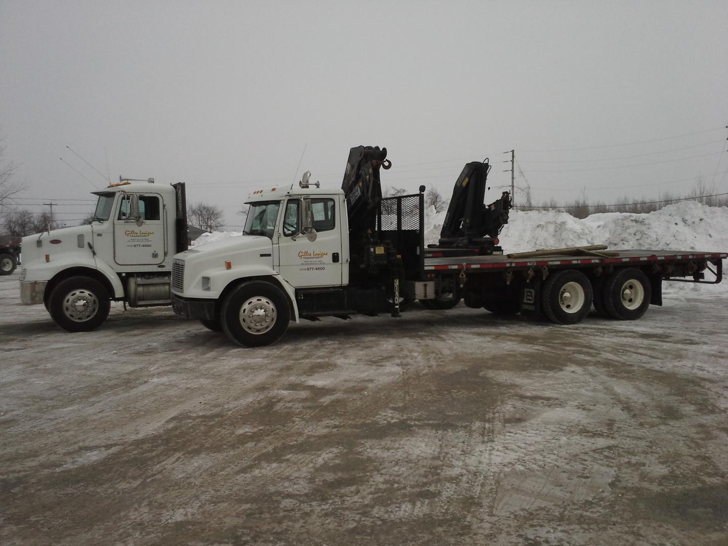Transport De Marchandises Et De Matériaux Boisbriand TRANSPORT GILLES