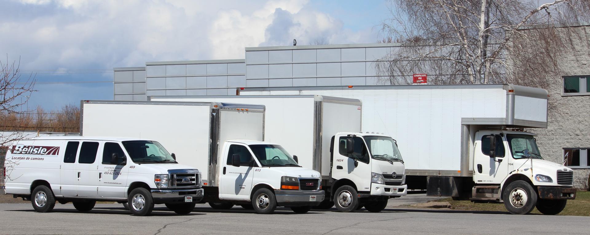 Camion flatbed, Sherbrooke